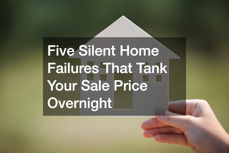 Five Silent Home Failures That Tank Your Sale Price Overnight